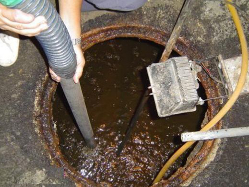 万山隔油池清理